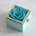 Eternal Rose & Personalized Heart Necklace