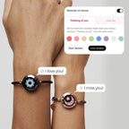 [10th Anniversary Packaging] Sun&Moon Touch Bracelets with Milan Rope (Black+Brown)