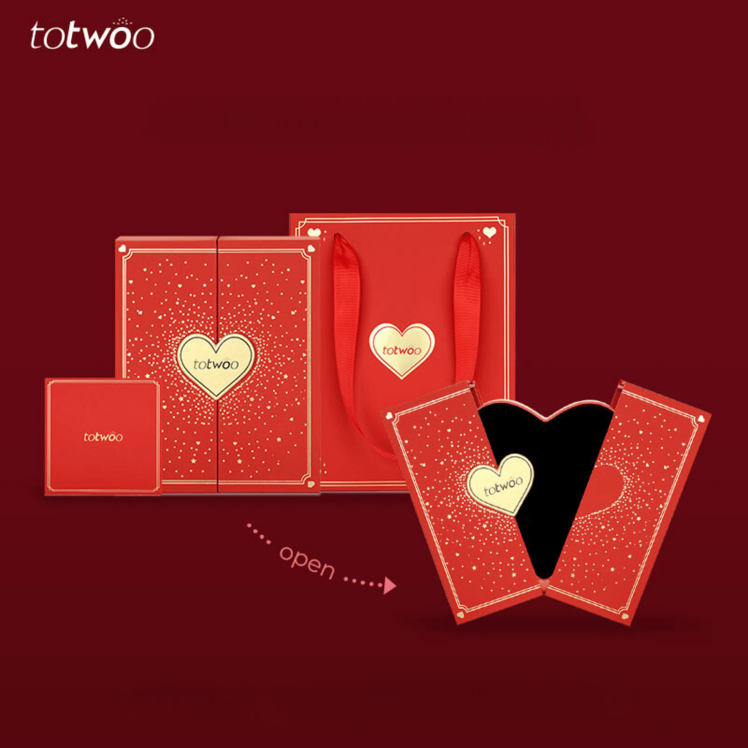 [Connected in Red Gift Packaging] Sun&Moon Touch Bracelets with Milan Rope (Black+Brown)
