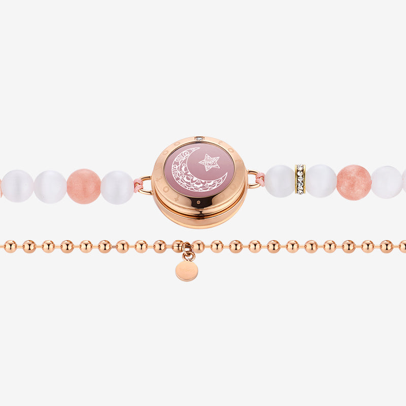 Moon Touch Bracelet with Phantasmal Beads