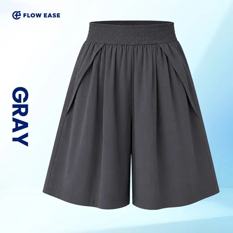 Pure™ FlowEase - Cooling Stretch Knee-Length Shorts for Women